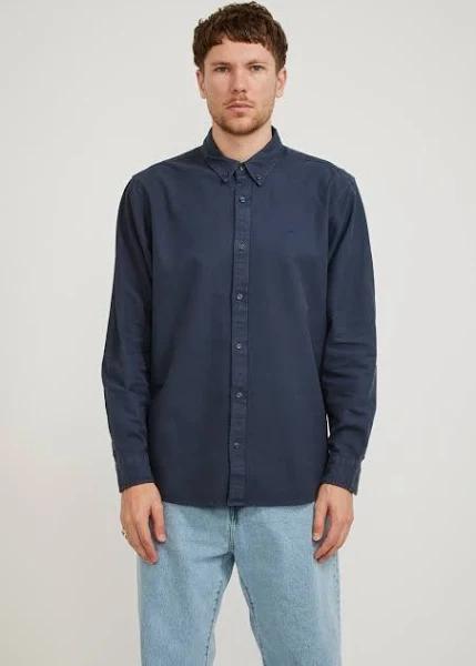 Carhartt WIP L/S Bolton Shirt - Blue - XL - Men