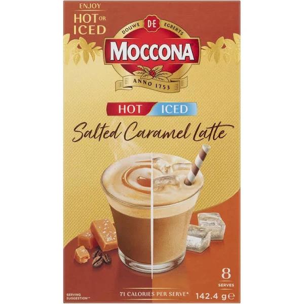 Moccona Iced Hot Salted Caramel Instant Coffee (Case of 5)