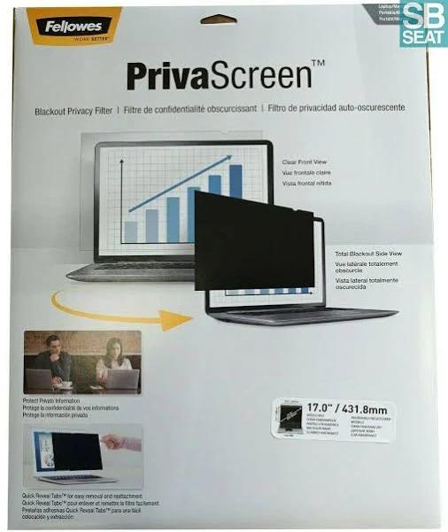 Fellowes PrivaScreen Privacy Filter - 17.0" Widescreen 16:10