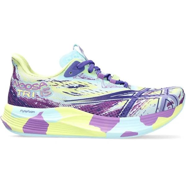 ASICS Women's Noosa Tri 15 - Glow Yellow/Palace Purple 7.5