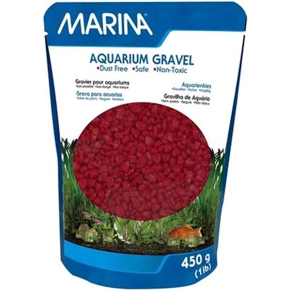 Marina Decorative Aquarium Gravel 450g Red