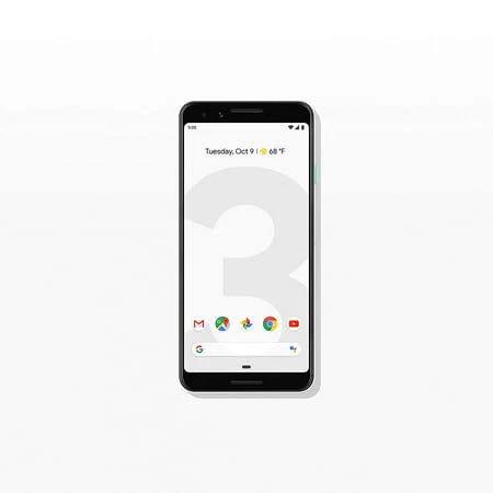 Google Pixel 3 64GB - Clearly White - Good (Refurbished)