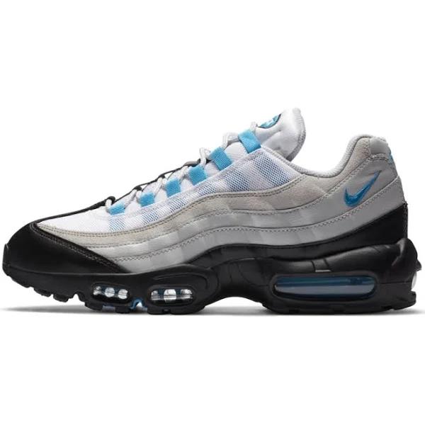 Nike Air Max 95 'Laser Blue' Sneakers | Grey | Men's Size 10.5