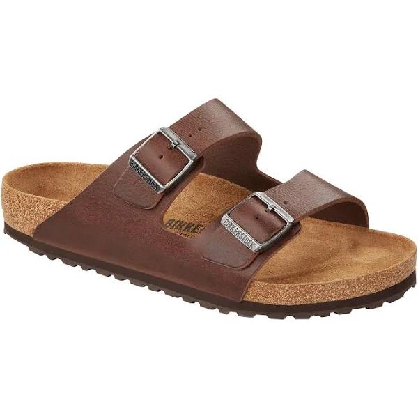 Birkenstock Arizona Natural Leather Vintage Wood Roast / EU40