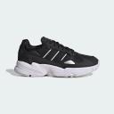 adidas-Falcon Shoes-Women-Core Black / Core Black / Cloud White-8.5