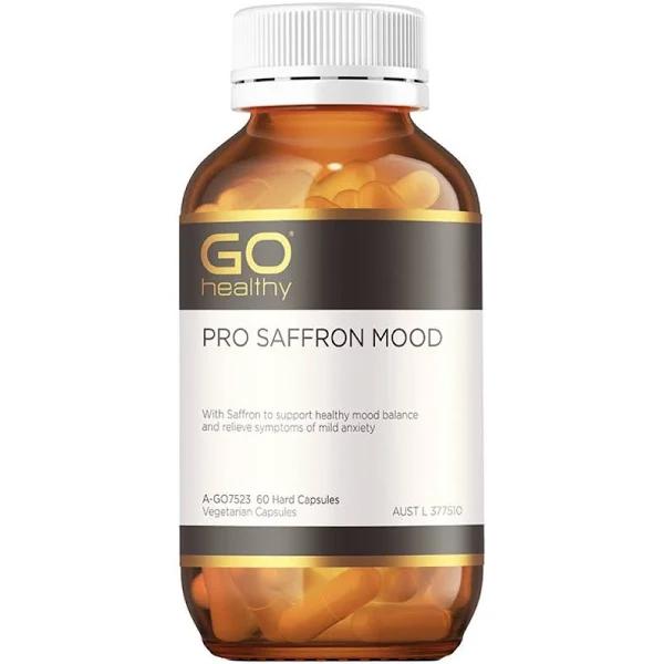 Go Healthy Pro Saffron Mood 60 VegeCapsules