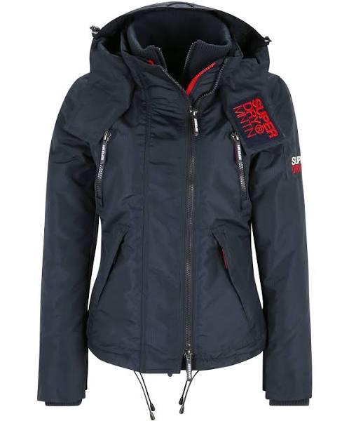 Superdry Mountain Windcheater Jacket Blue S Woman