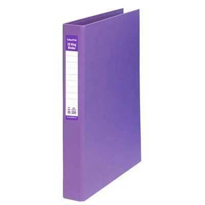 Colourhide Ring Binder 2D 25mm A4 Purple