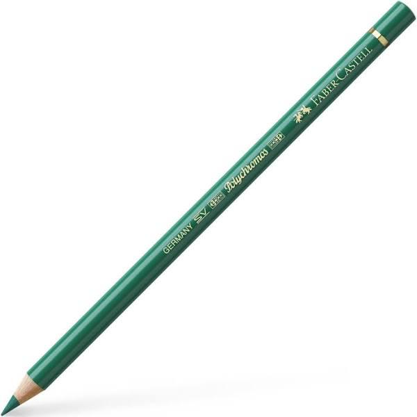 Faber Castell Polychromos Colour Pencils 264 Dark Phthalo Green