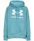 Under Armour - Women's Rival Fleece Logo Hoodie - Aqua Foam/White - S