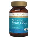 Herbs of Gold - Activated Folate 500 - 60 Capsules