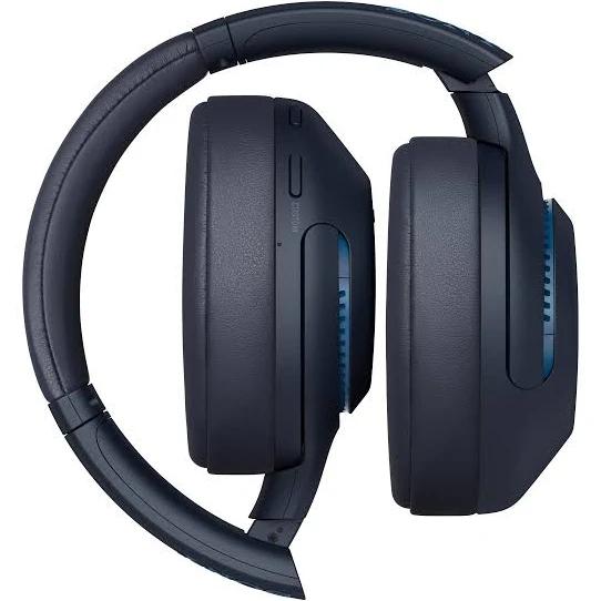 Sony Whxb900n Noise Cancelling Headphones, Wireless Bluetooth Over The Ear Headset - Blue (Amazon Exclusive)