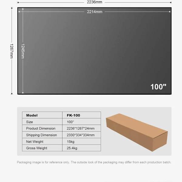 Winways UST Throw ALR Fixed Frame Fresnel Screen