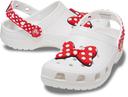 Crocs Toddler Disney Minnie Mouse Classic Clog; White / Red, C7