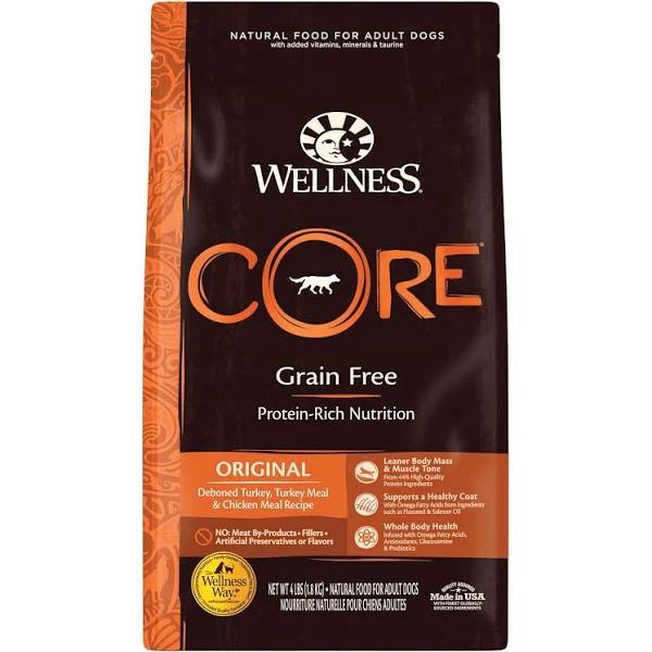 Wellness Core Grain Free Original Formula Dry Dog Food - 1.8kg