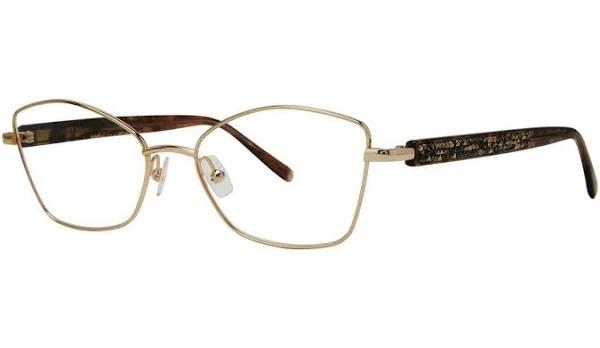 Vera Wang Starla Women's Glasses, Gold, Size 53