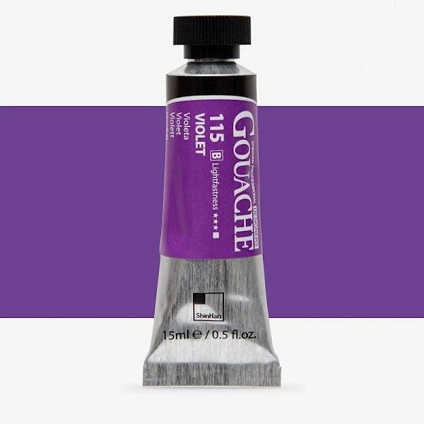 ShinHan : Professional Designers Gouache : 15ml : Violet