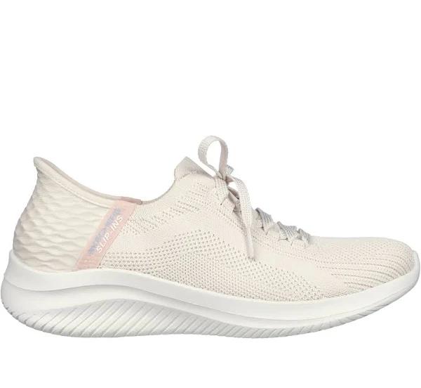 Skechers Slip-Ins Ultra Flex 3.0 - Brilliant, Size 6.5, Cream