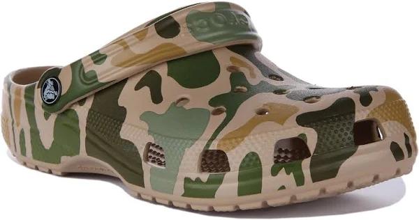 Crocs Classic Printed Camo Clog Chai/Tan