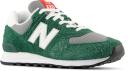 New Balance Green & Gray 574 Sneakers