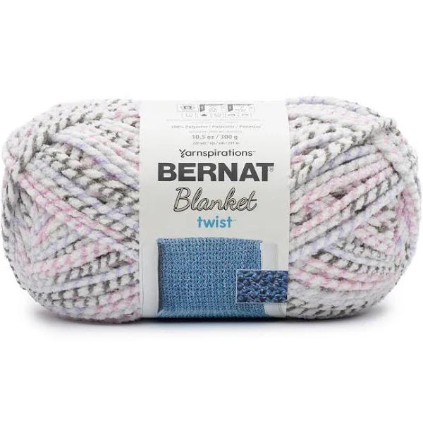 Bernat Blanket Twist Yarn Lilac Grove