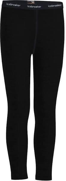 Icebreaker 200 Oasis Kids Leggings - Black - 04