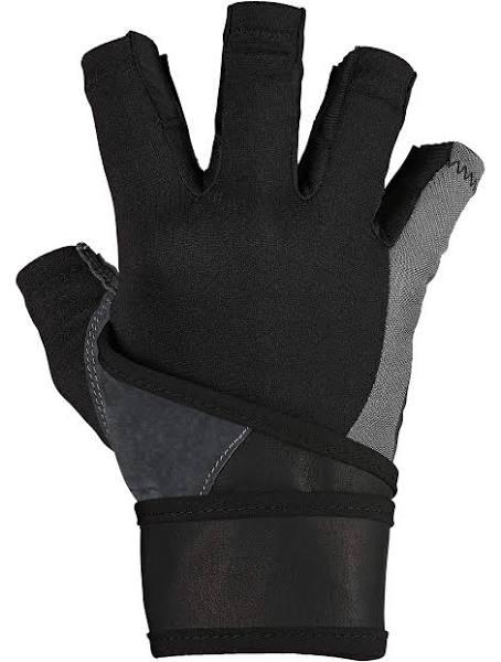 Harbinger Bioflex Elite Wrist Wrap Weight Lifting Gloves - Black Large