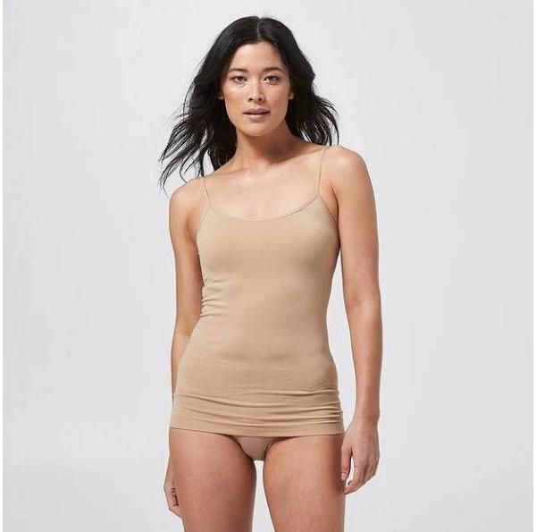 Seamfree Singlet; Style LSI9000 | Brown | Size 8 by Target Woman