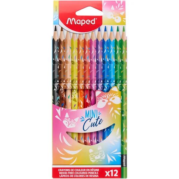 Maped Mini Cute Colour Pencils 12 Pack