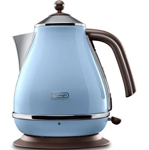 De'Longhi KBOV3001 ICONA Vintage Kettle - Blue High Gloss