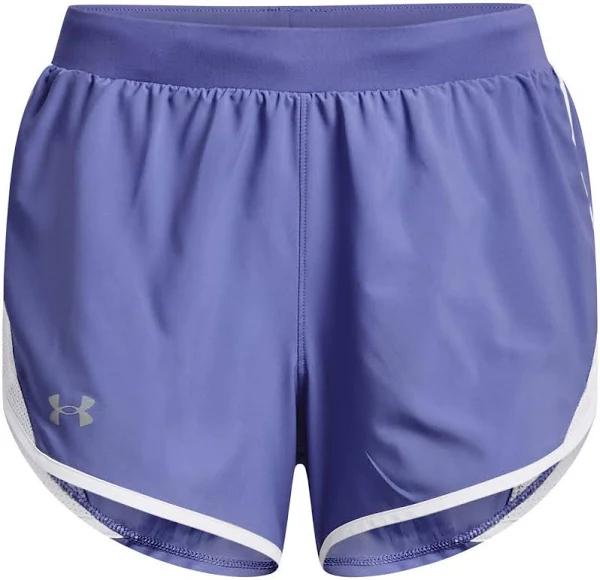 Under Armour Women's Fly-By 2.0 Shorts Blue XL