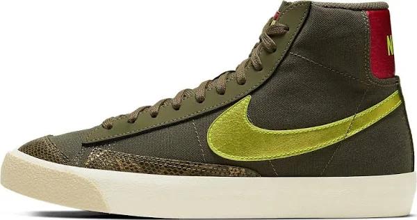 Nike Blazer Mid 77 Olive Snakeskin (Women's)