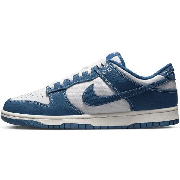 Nike Dunk Low SE 'Sashiko - Industrial Blue' Sneakers | Men's Size 12