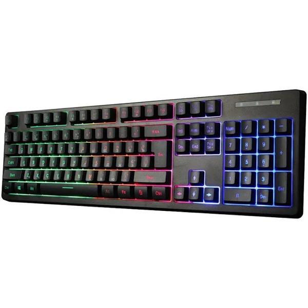 1st Player Fire Dancing K5 Membrane Gaming Keyboard RGB Led Backlit