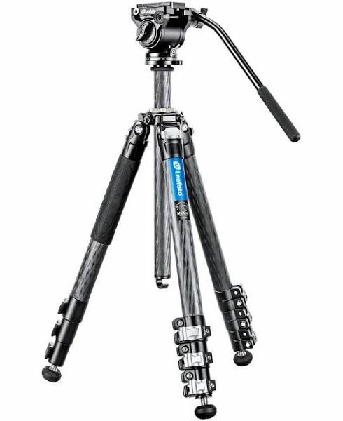 Leofoto LV-284C Carbon Fiber Flip Lock Tripod With Rotating Ball