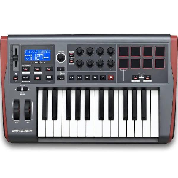 Novation Impulse 25 Midi Controller Keyboard