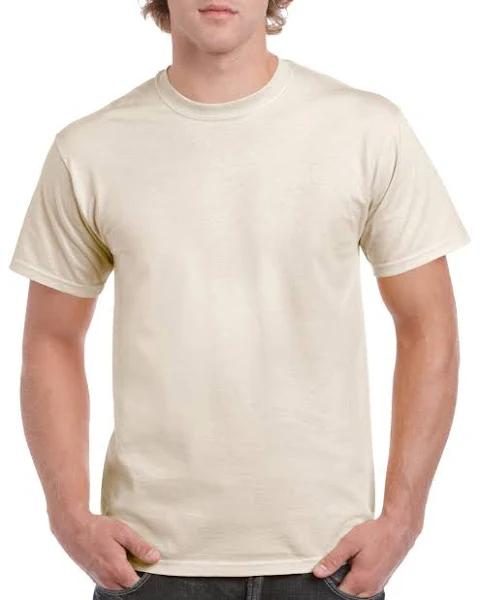 Gildan Heavy Cotton T-Shirt 100% 5.3 oz. - Natural, XXL