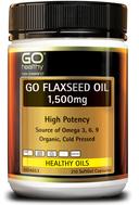 GO Healthy Go Flaxseed Oil 1,500mg - 210 Capsules