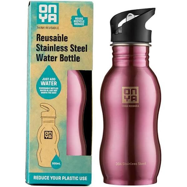 H2Onya Stainless Steel Bottle 500ml / Pink