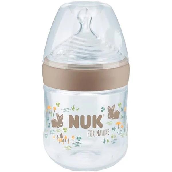 NUK For Nature Baby Bottle with Small Silicone Teat 150ml