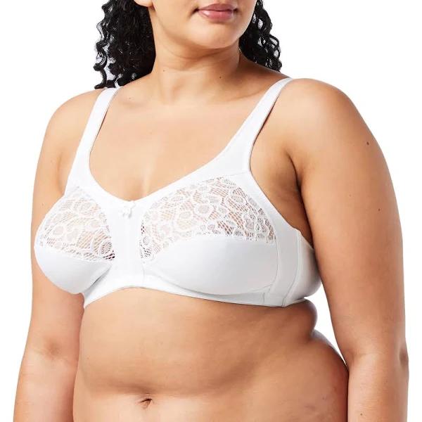 Naturana Plus Size Wirefree Bra with Padded Straps