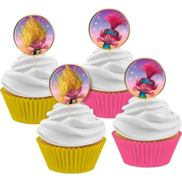 Trolls 3 Band Together Cupcake Pick Set