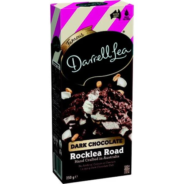 Darrell Lea Dark Chocolate Rocklea Road 250g