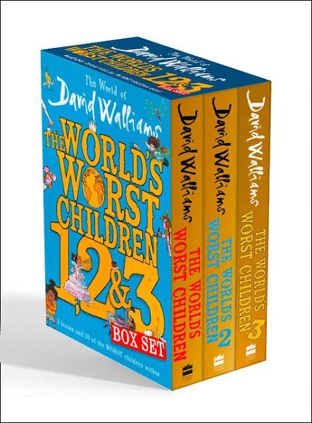 World of David Walliams: The World's Worst Children 1, 2 & 3 Box Set