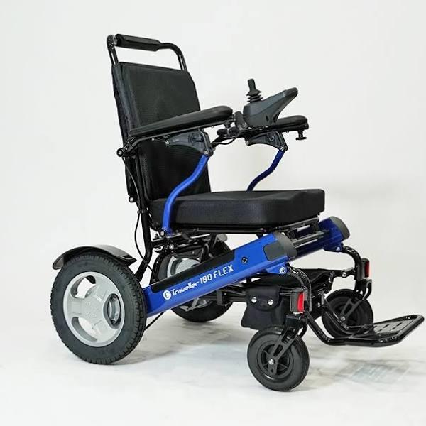 E- Traveller 180 Folding Electric Wheelchair - Flex