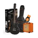 Epiphone Les Paul Special E1 Ebony Electric Guitar Pack