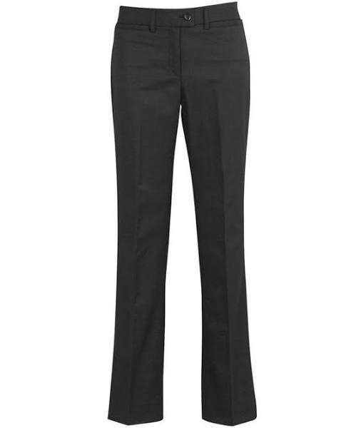 Biz Corporates Womens Relaxed Fit Pant - 10111 Charcoal / 26