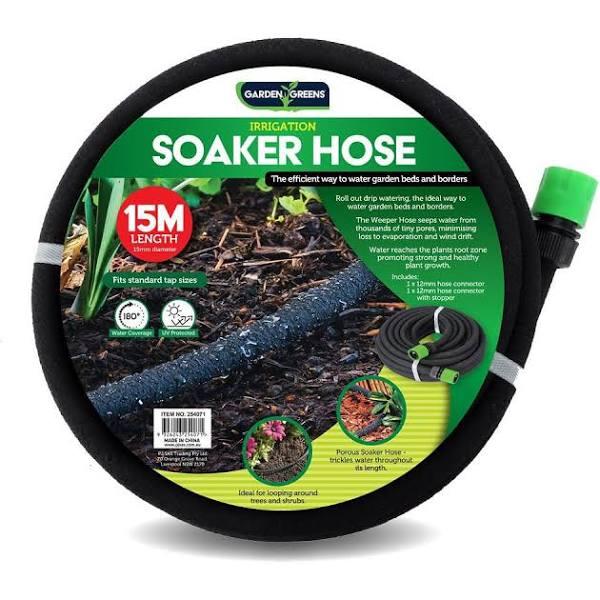 Garden Greens Garden Irrigation Hose & Connectors Eco Friendly 15m