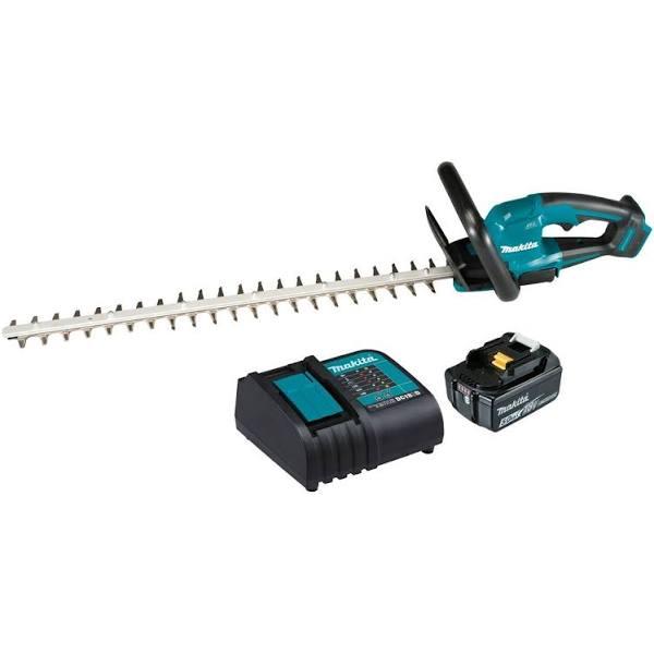 Makita 18V 5.0Ah Brushless Cordless 600mm Hedge Trimmer Kit - DUH606ST