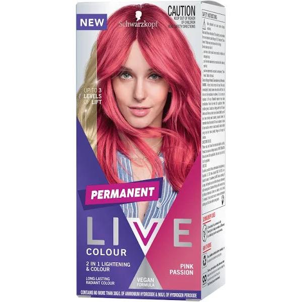 Schwarzkopf Live Colour Permanent Pink Passion